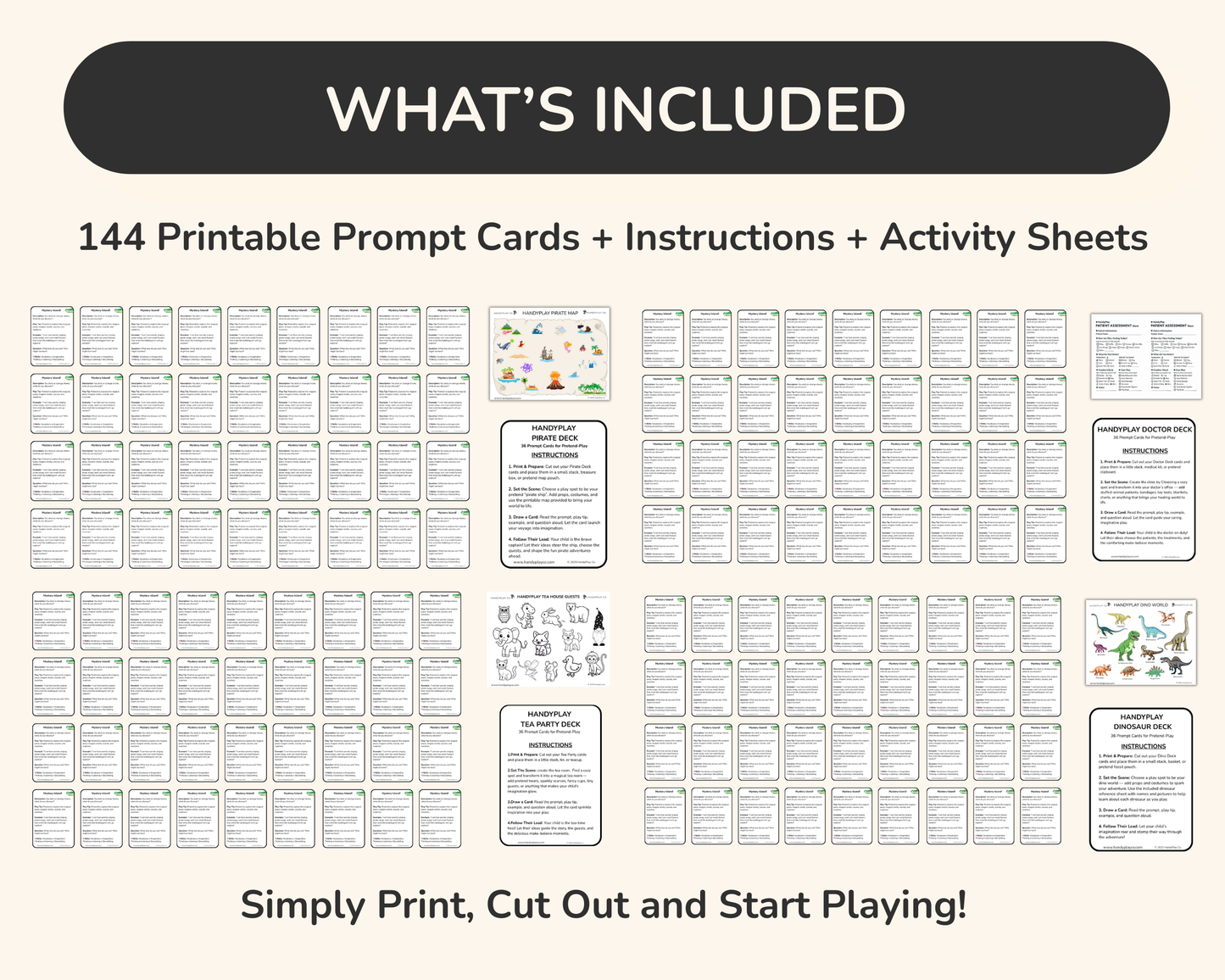HandyPlay 4 Deck Bundle