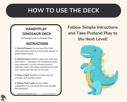 HandyPlay Dinosaur Deck