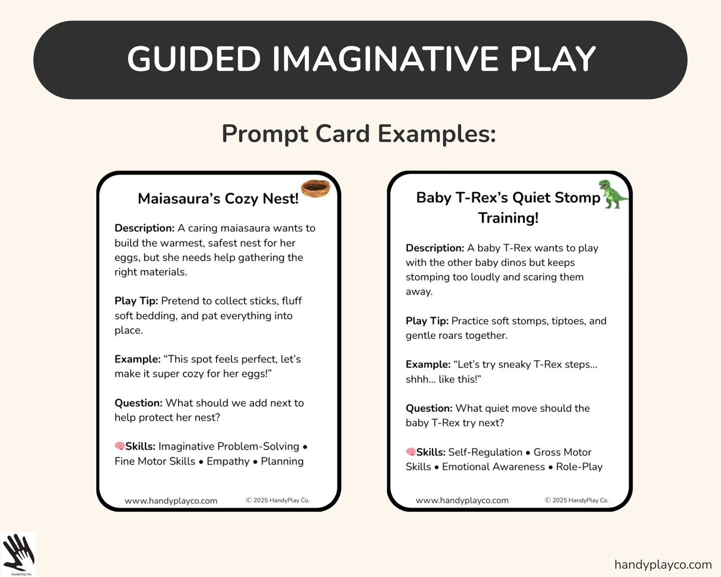 HandyPlay Dinosaur Deck