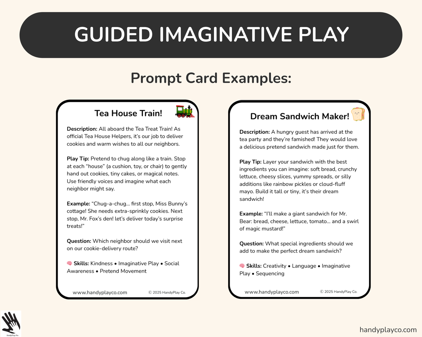 HandyPlay Tea Party Deck